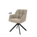 Chair Taimi taupe/black legs