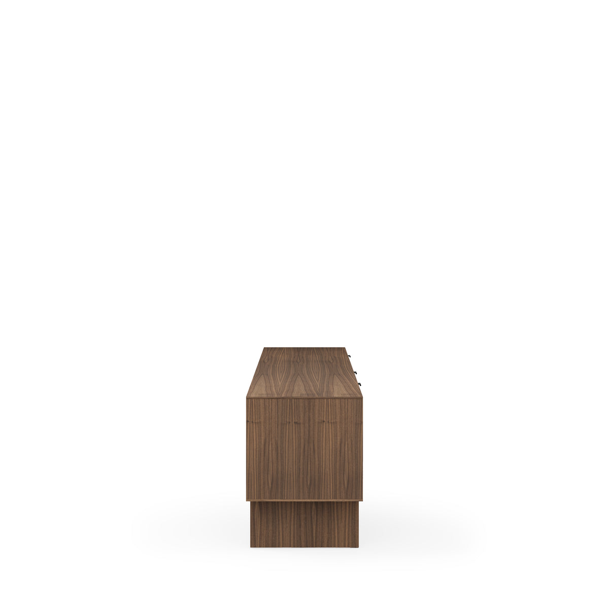 TV unit 200 doors (wood+glass)+Tulsa drawers walnut wood legs