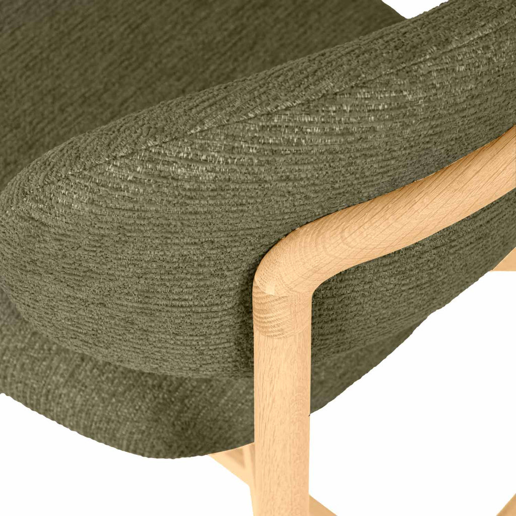 Renzo green stool