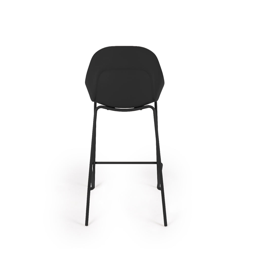 Toby black stool