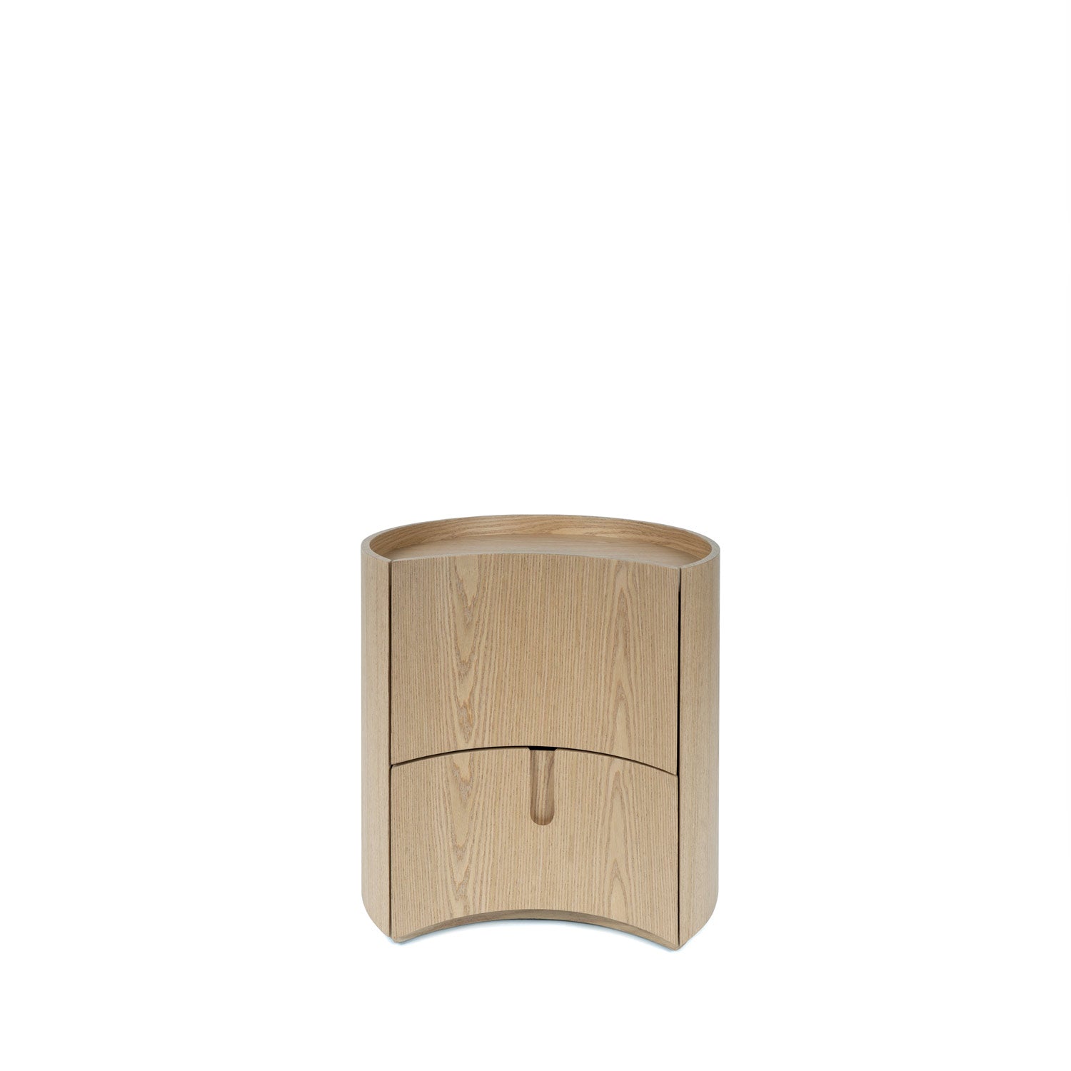 Jordan oak bedside table