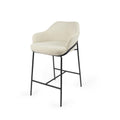 Thomas stool beige/black legs