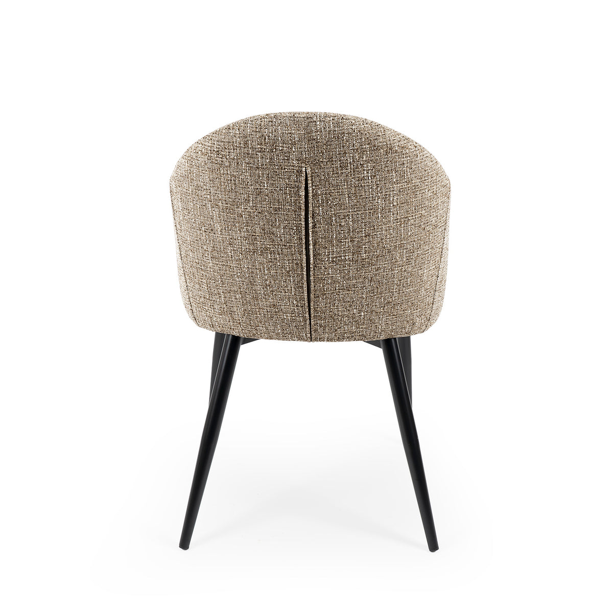Mira taupe chair/ black legs