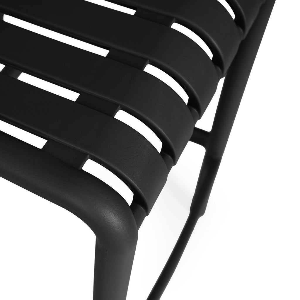 Bastian black stool