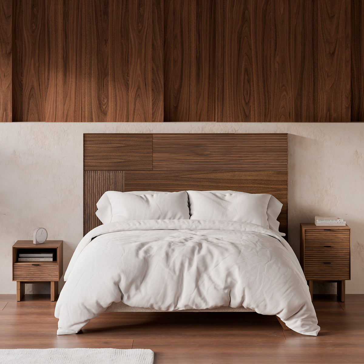 Headboard 135 box Tulsa walnut
