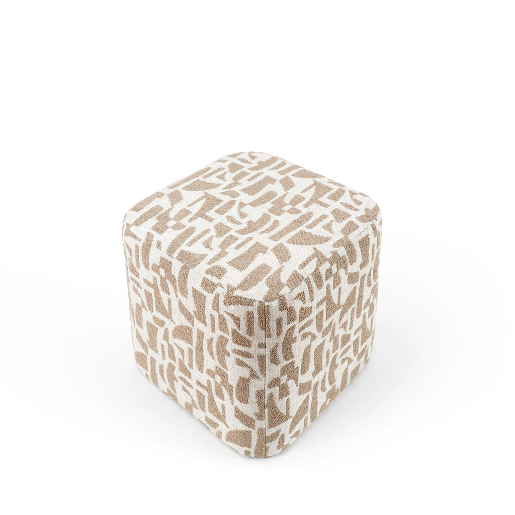 Beige river puff