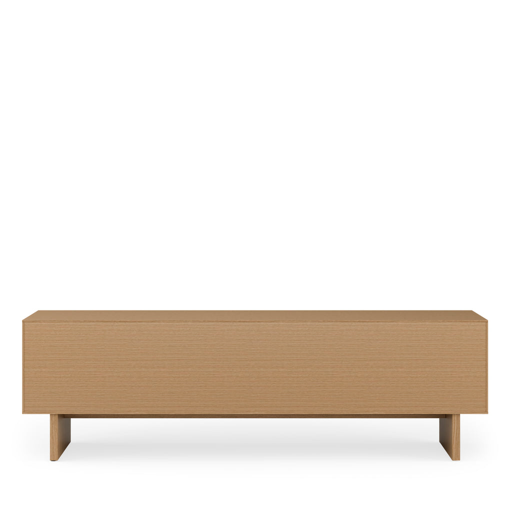 TV stand 180 Tulsa oak wood legs