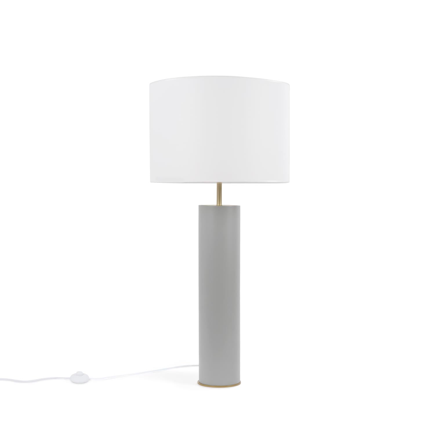 Siles beige floor lamp