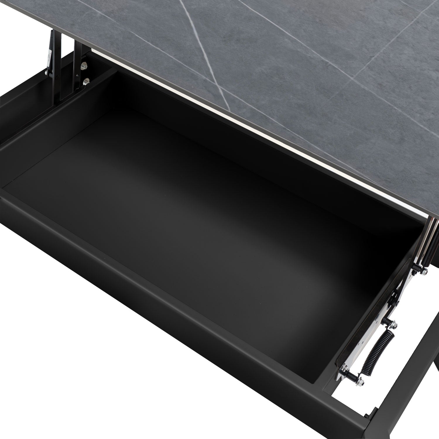 Mesa de Centro Roland Cinzento / Preto