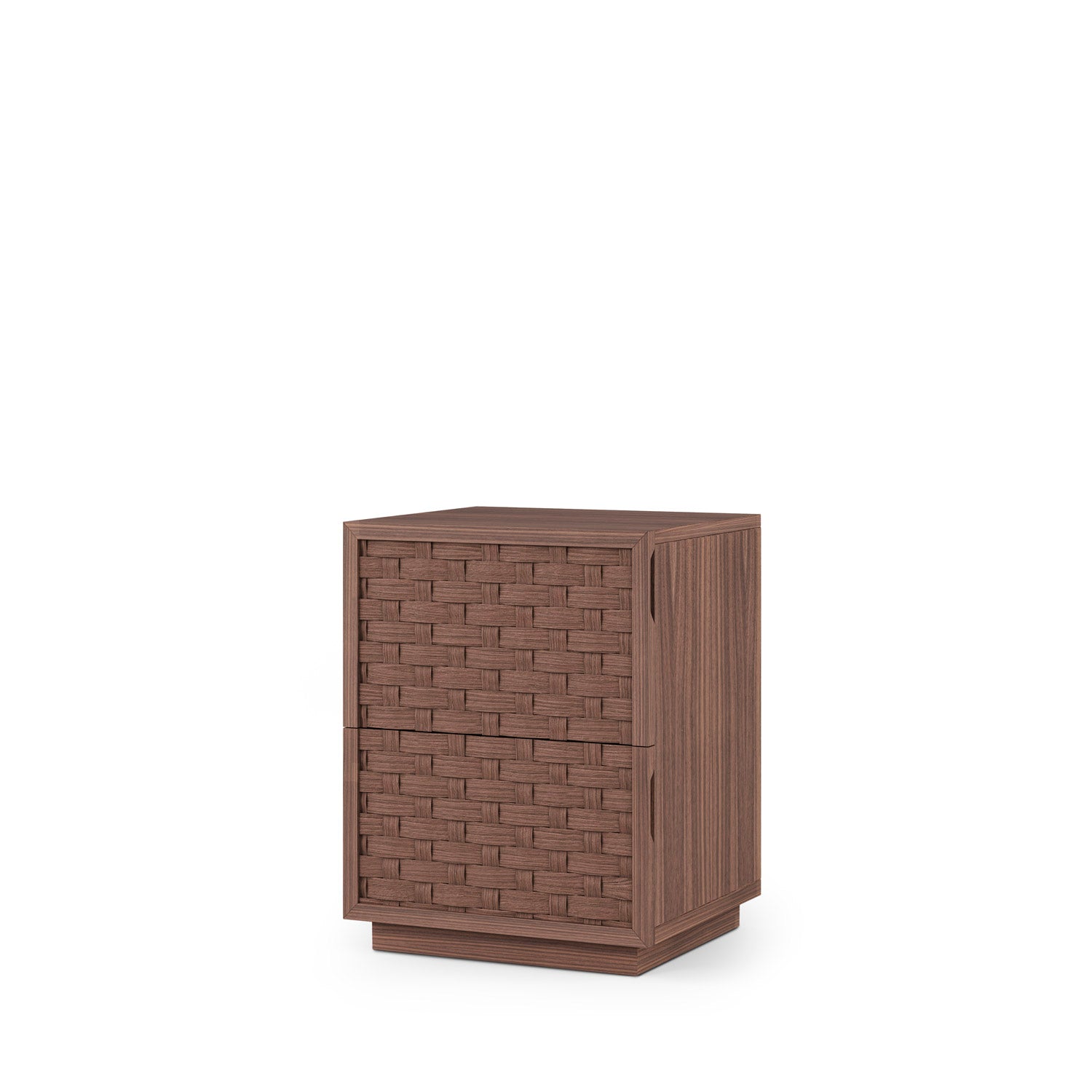 Low table 2 drawers 40 Borneo walnut