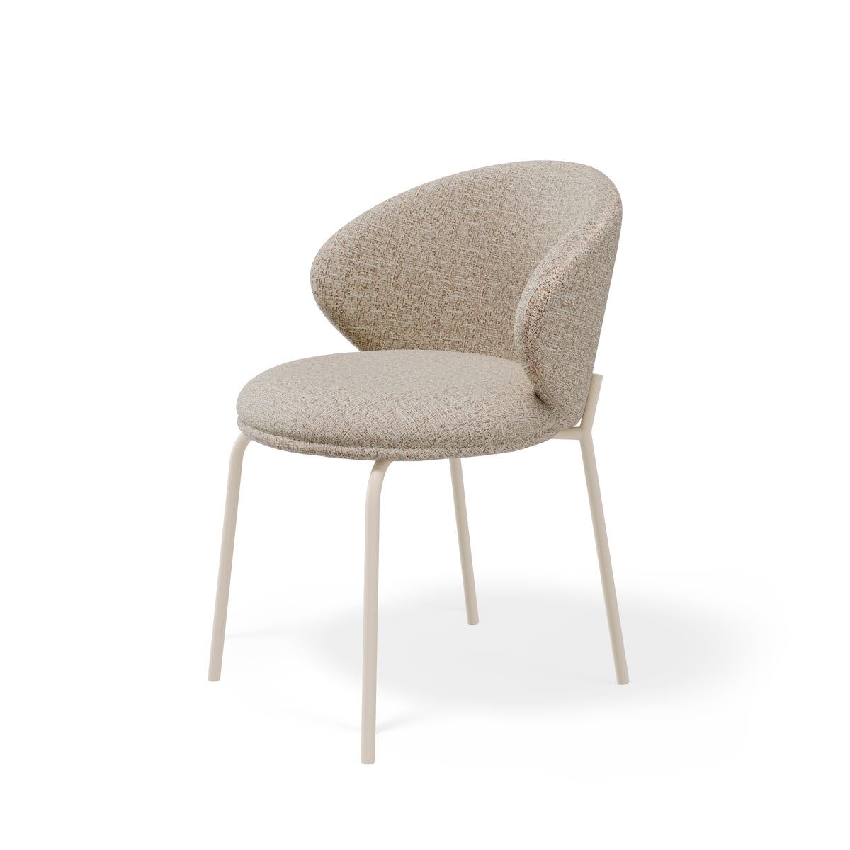 Lisbet chair beige/legs beige