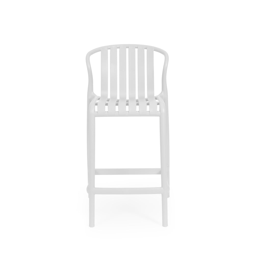 Bastian White Stool