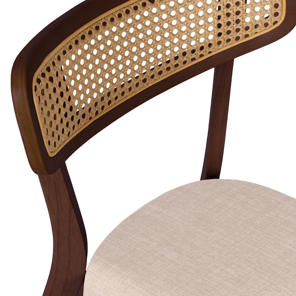 Shirley Nogueira beige chair
