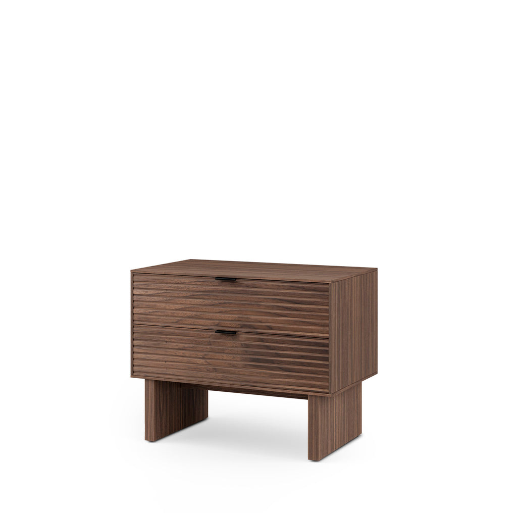 Mesa de Cabeceira 40 Tulsa Nogueira Pernas de Madeira