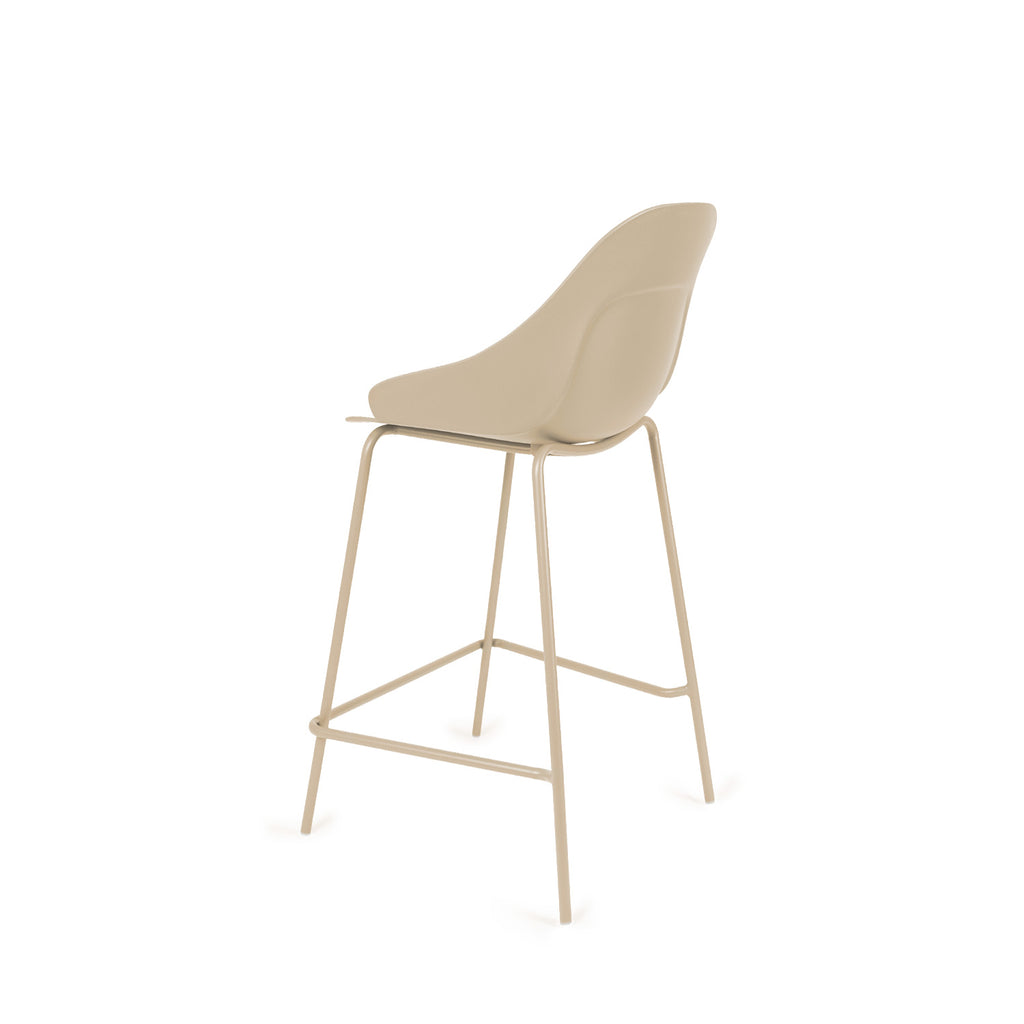 Toby beige stool