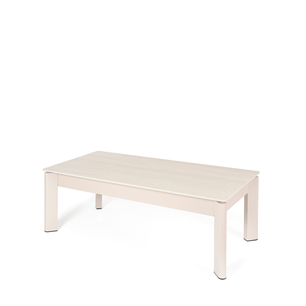 Mesa de Centro Roland Travertino / Bege