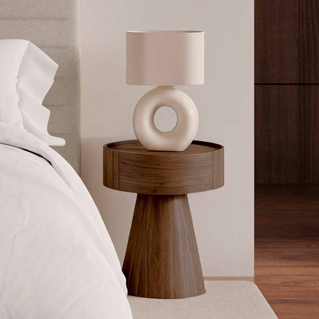 Mesa de Cabeceira James Walnut