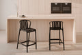 Bastian black stool