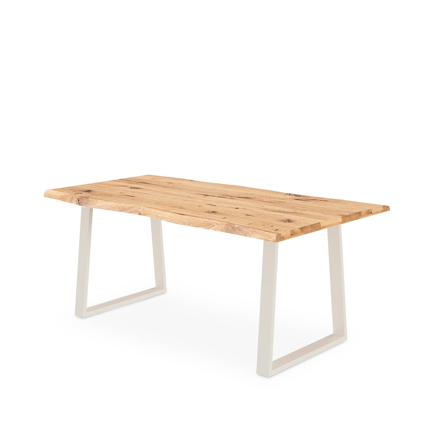 Mesa Fixa Carole 140 Carvalho / Bege