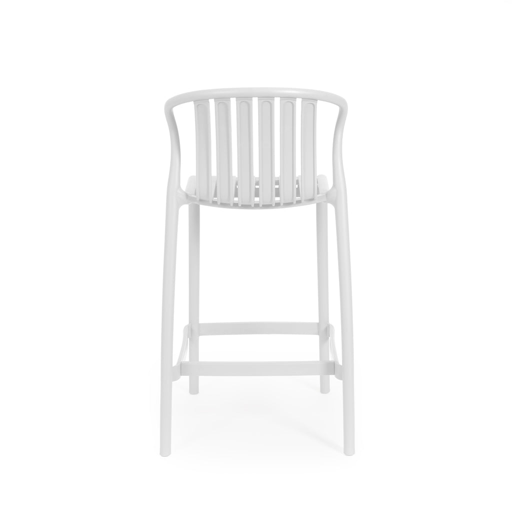Bastian White Stool