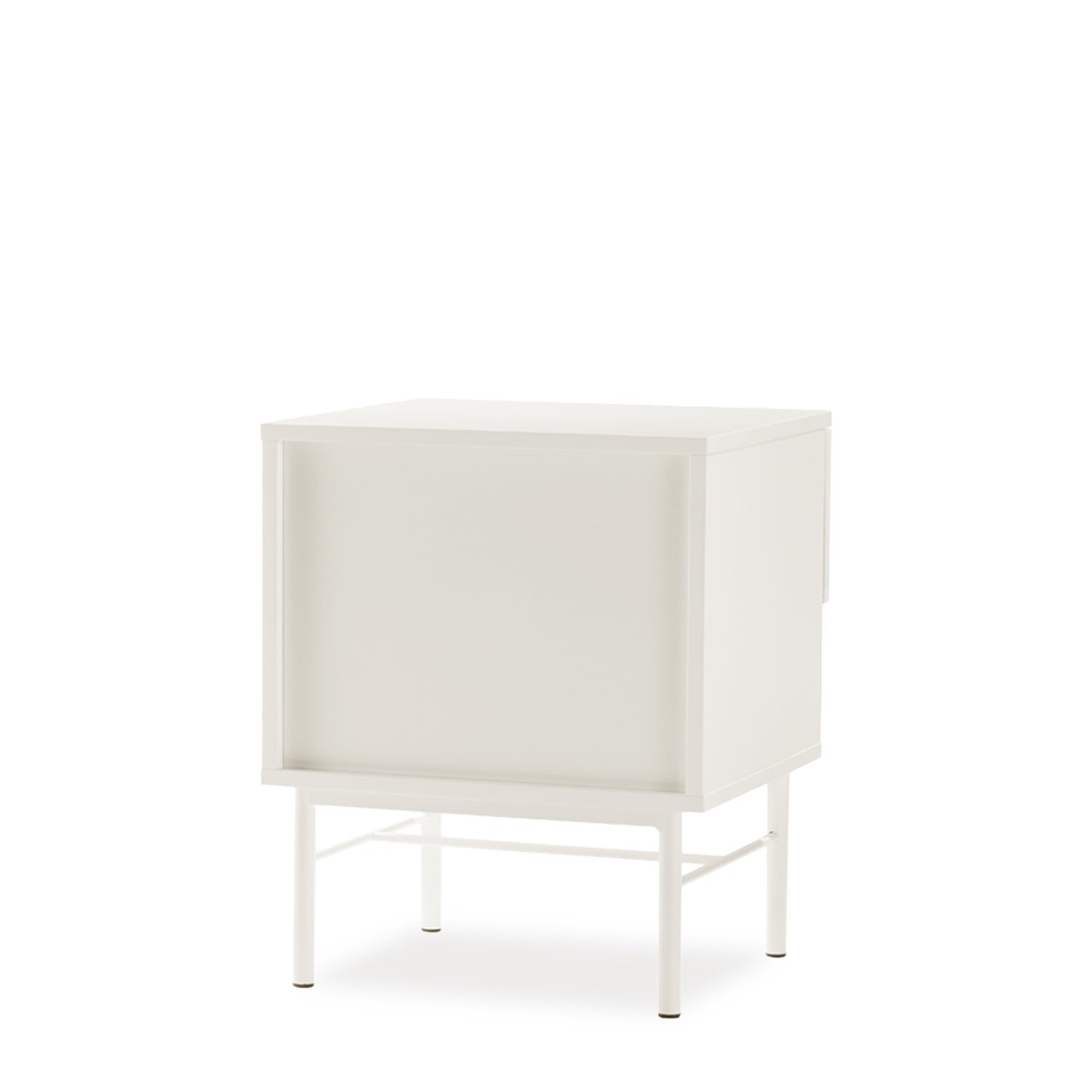 Oslo side table 1 drawer + hole 45