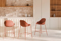 Toby terracotta stool