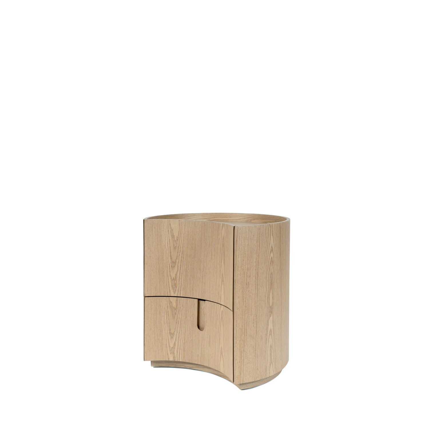 Jordan oak bedside table