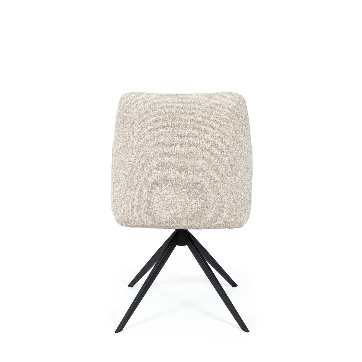 Akira chair beige/black legs