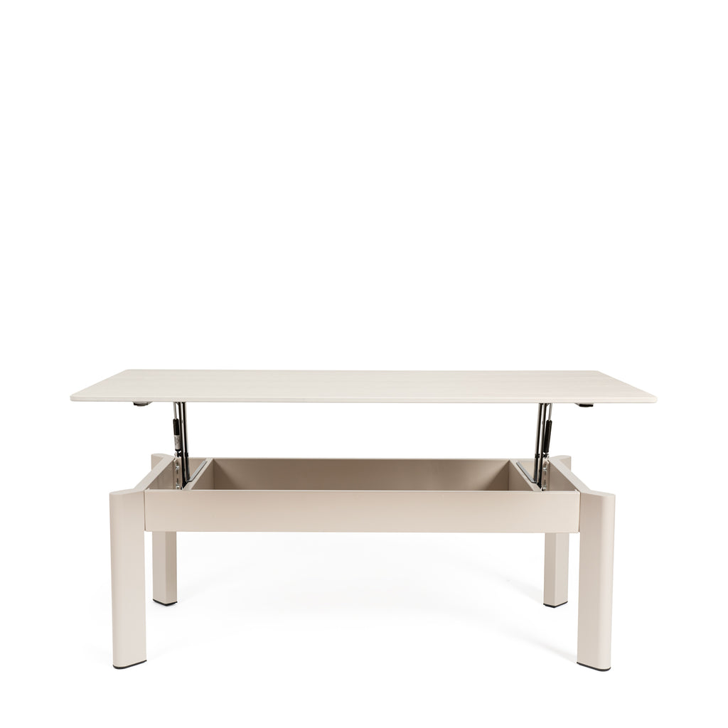 Mesa de Centro Roland Travertino / Bege