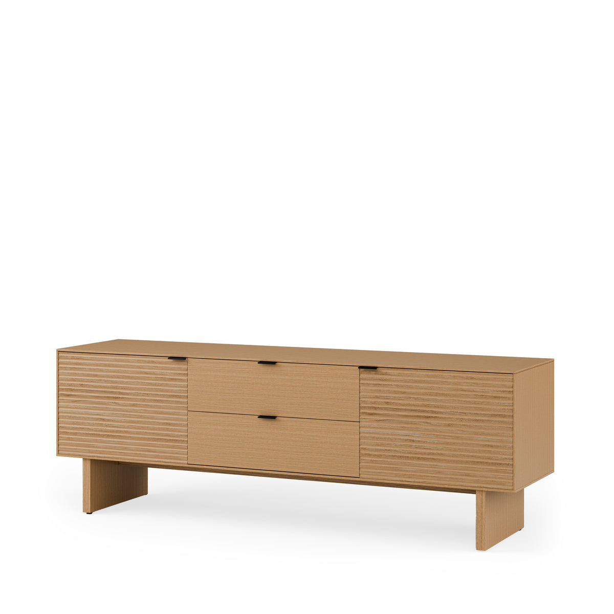 TV cabinet 160 Tulsa oak wood legs