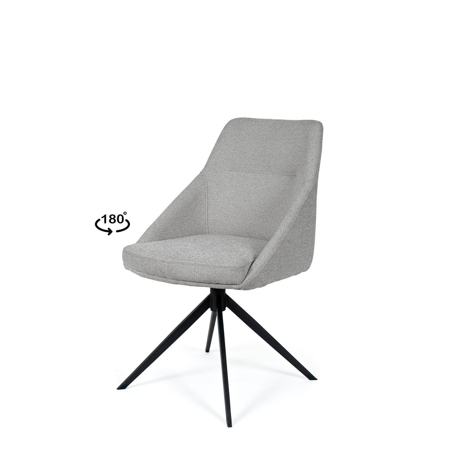 Cadeira Akira Cinzento / Pes Preto