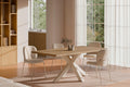 Riona chair beige/legs beige