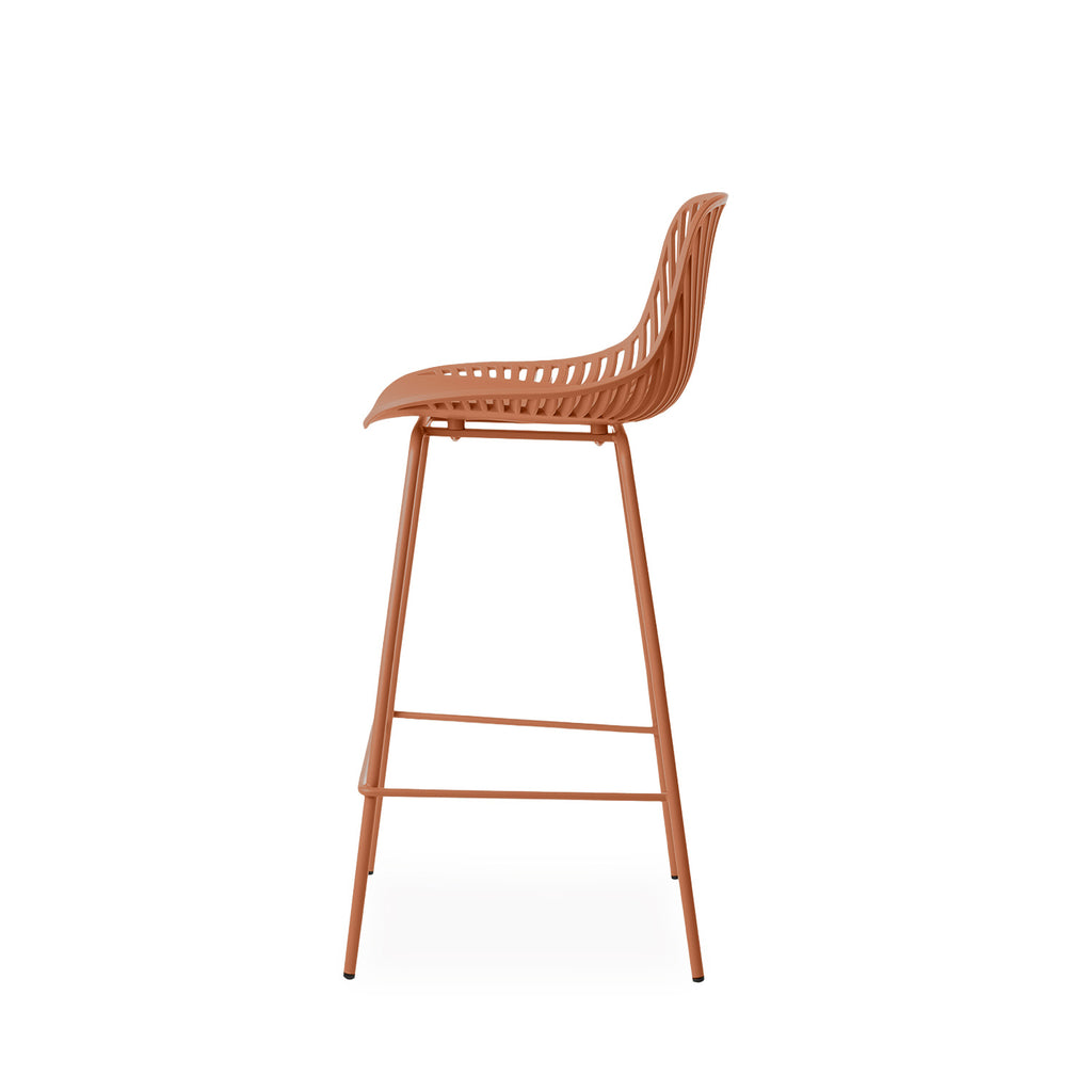 Terracotta Casper stool