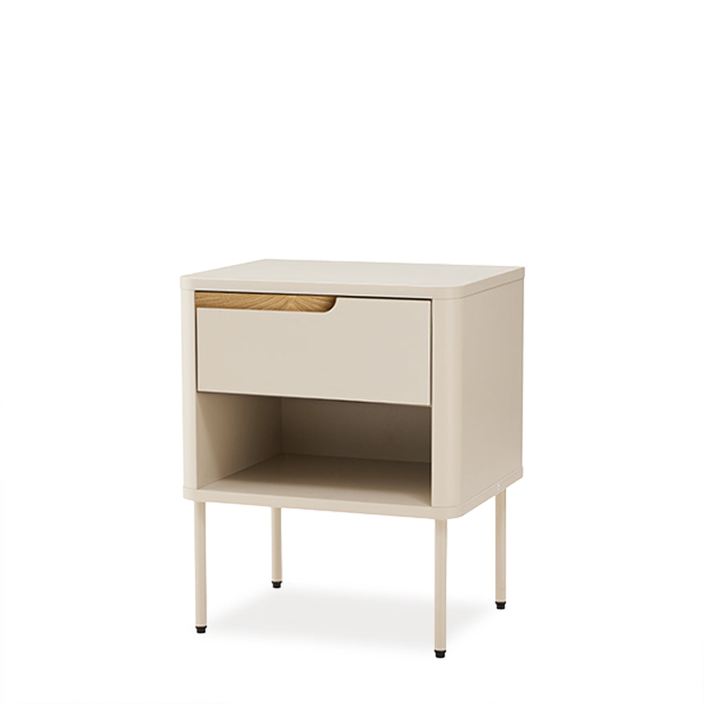 Bergen 1 drawer+hole side table 45 cm
