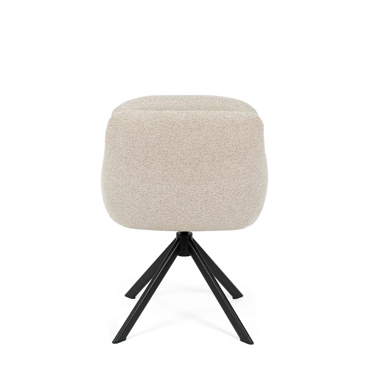 Silvi chair beige/black legs