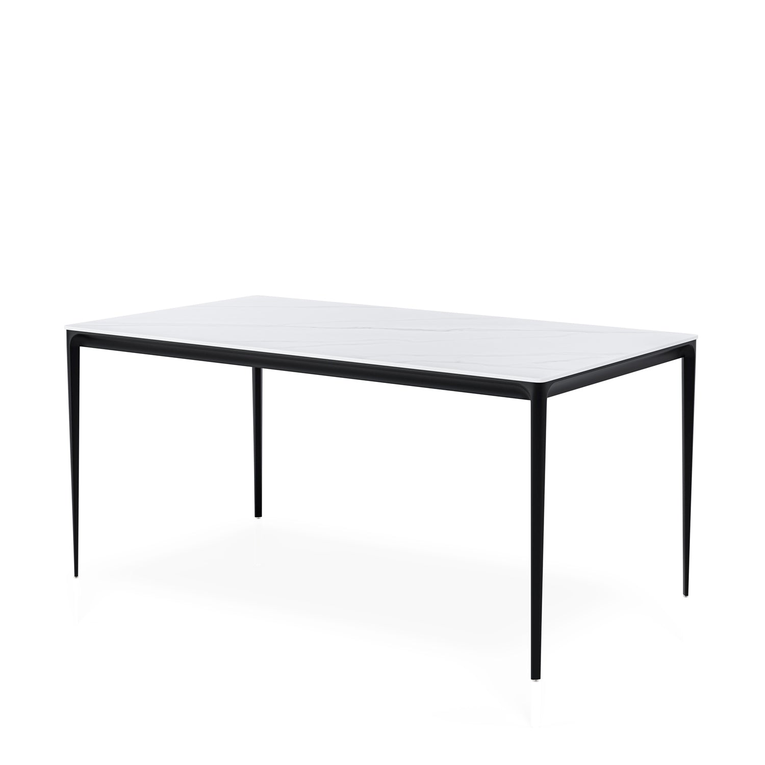 Mesa Arya 140 Retangular Creta / Preta