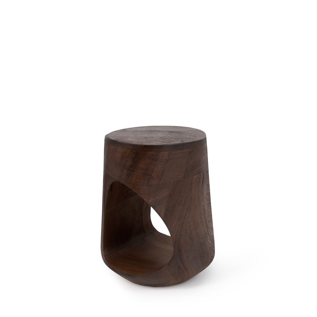 Manan 33cm walnut coffee table