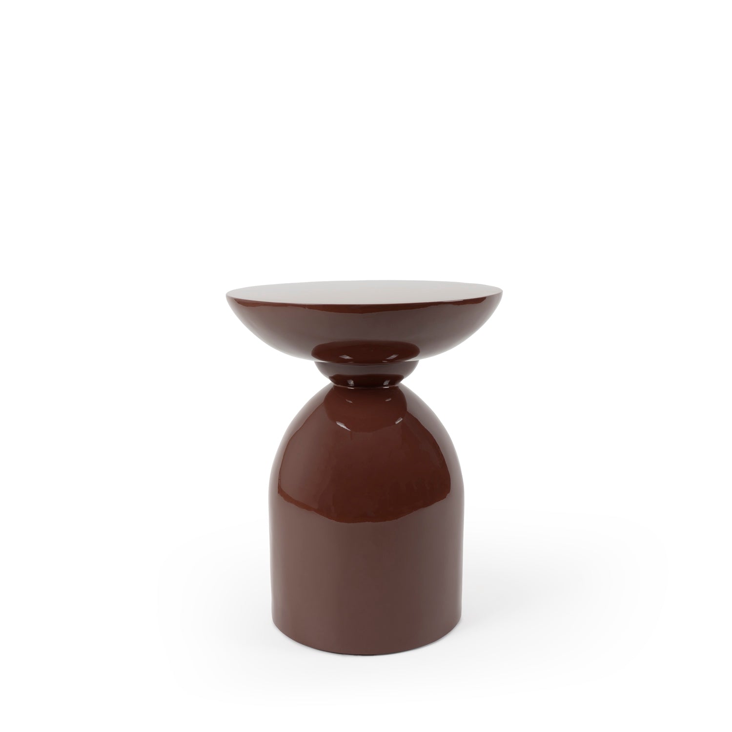Mesa de Centro Dorian Glossy Terracotta