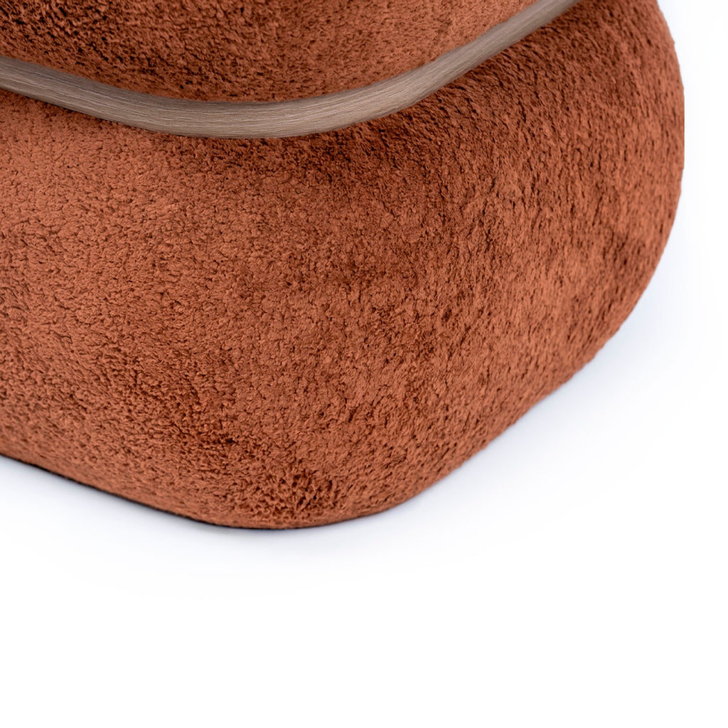 Puff George Terracota