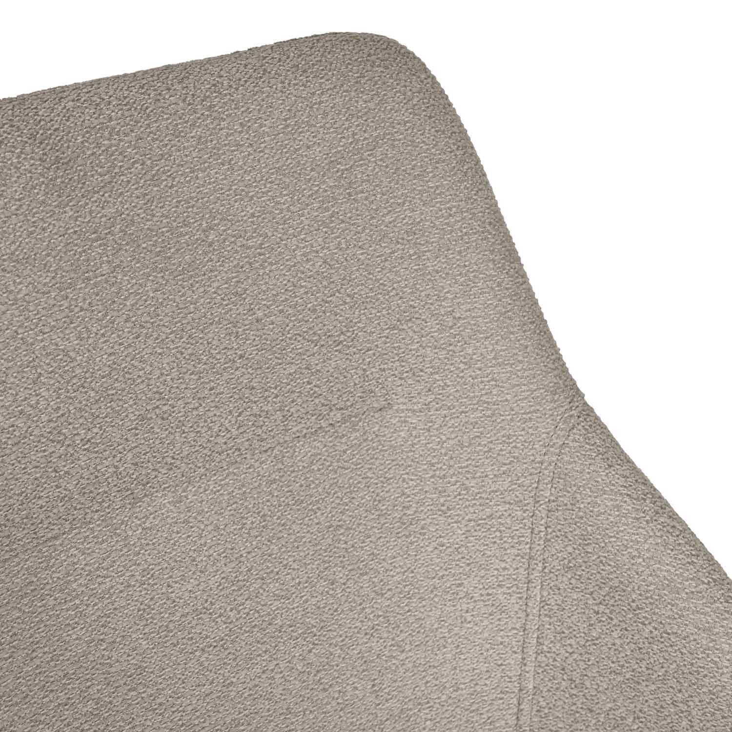 Akira chair taupe/black base