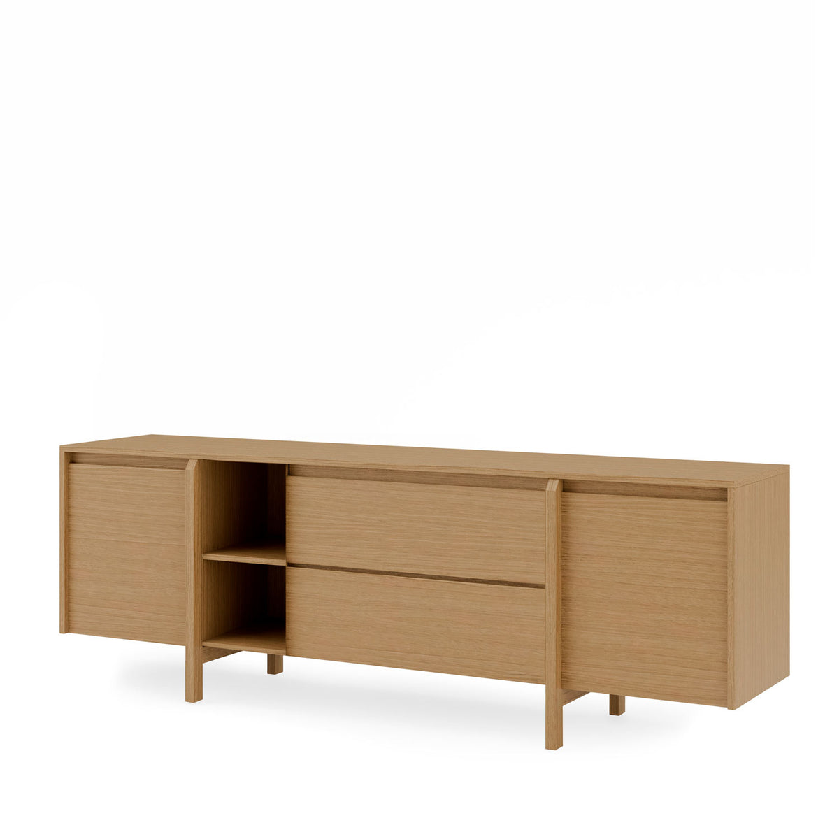 180 TV stand with drawers, Pacific Oak