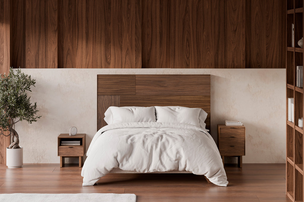 Headboard 135 box Tulsa walnut
