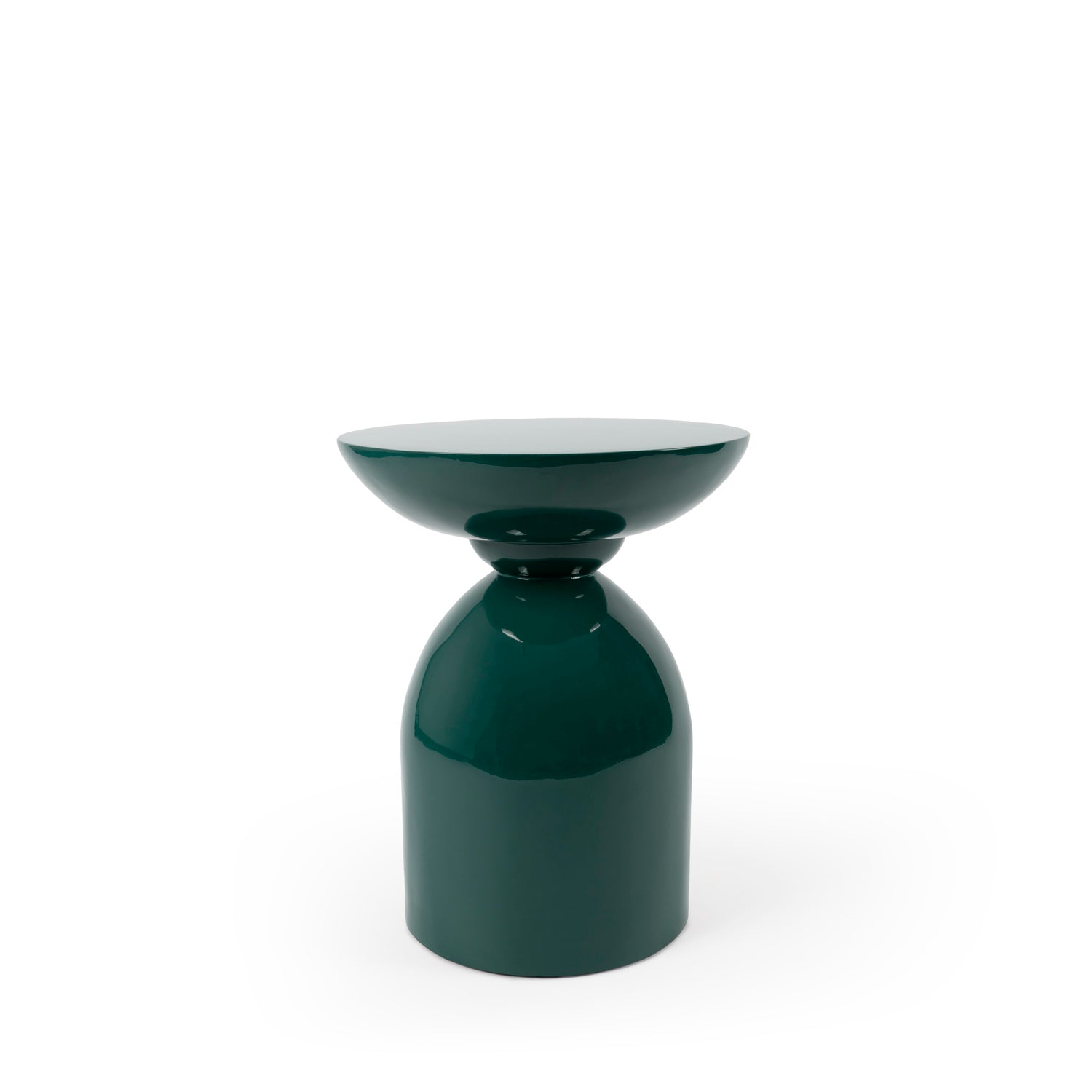 Dorian dark green gloss coffee table