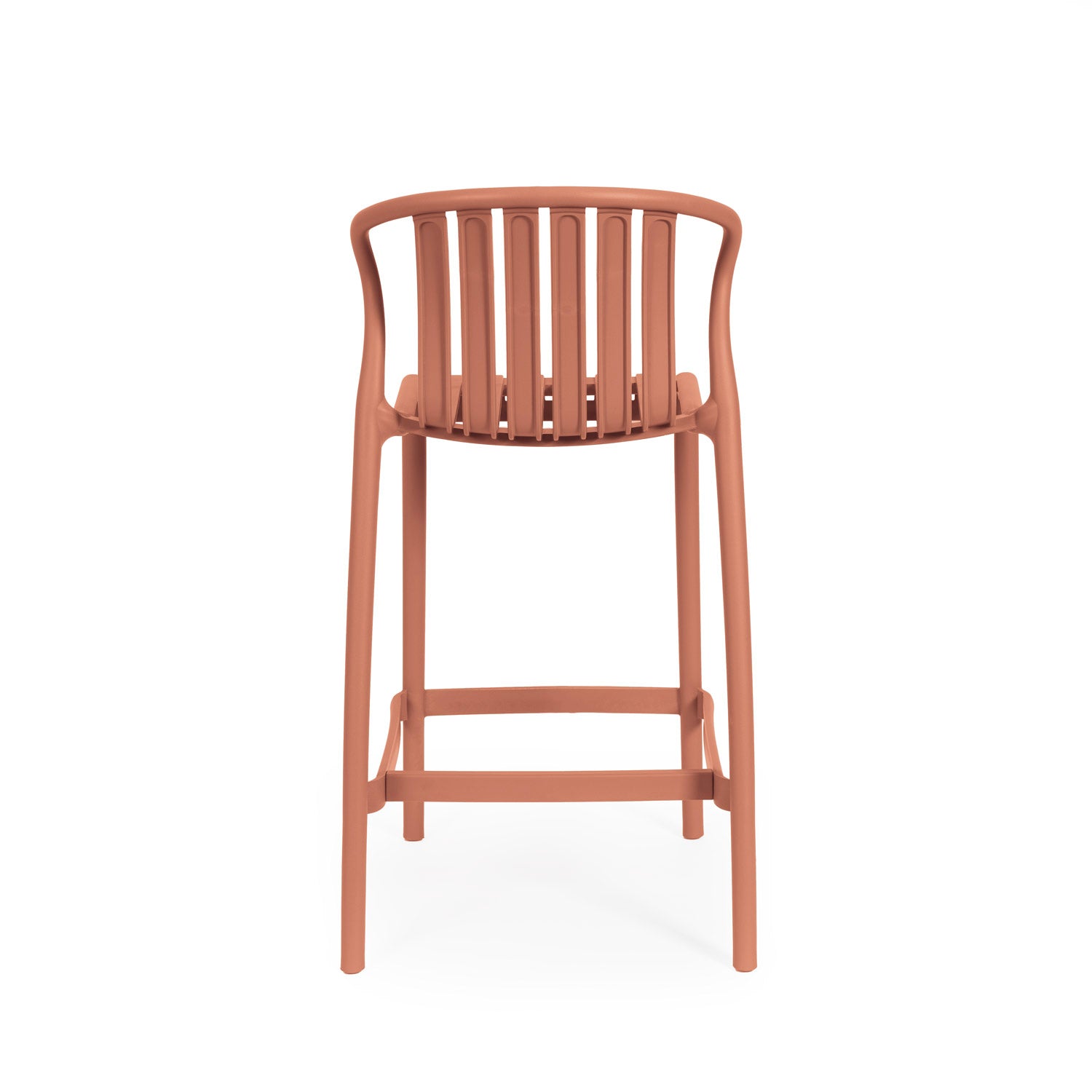 Bastian terracotta stool