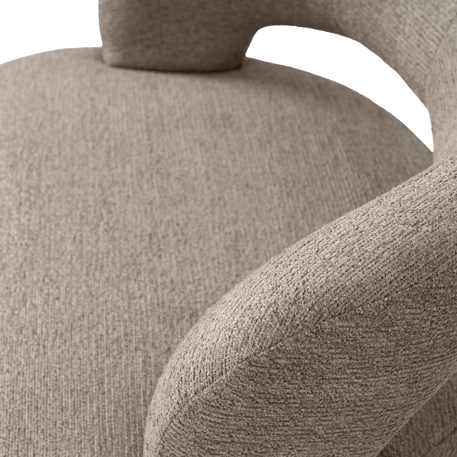 Bogota taupe armchair