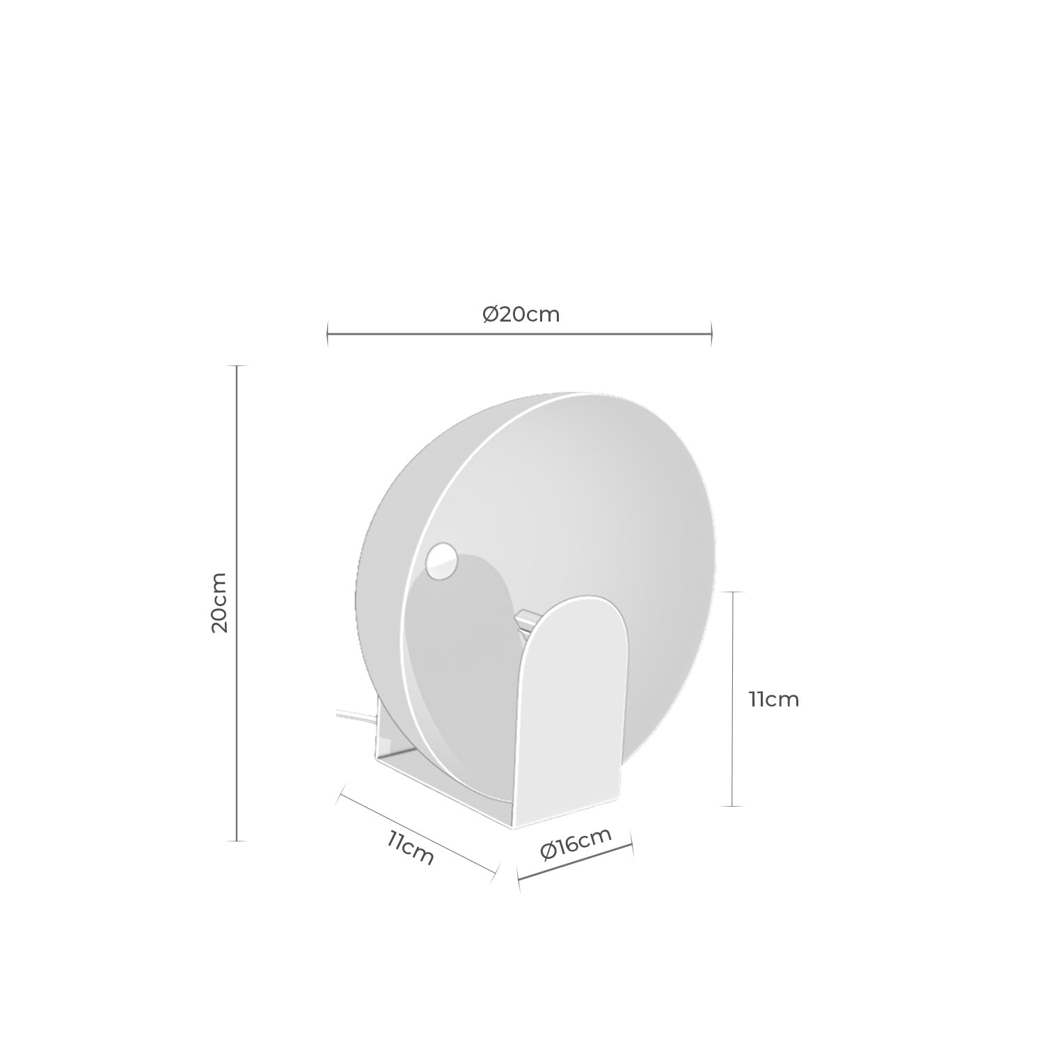 Alicun beige table lamp