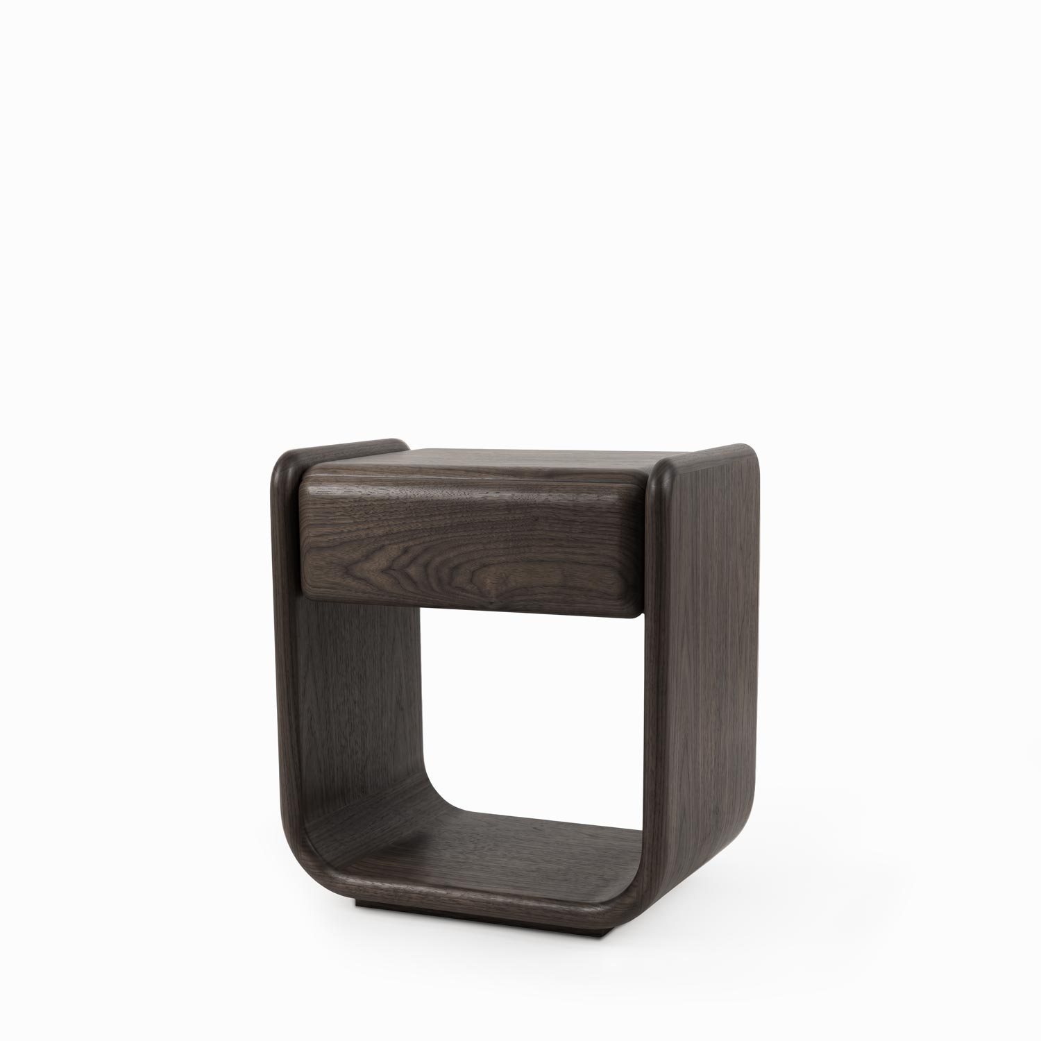 Mason Walnut Bedside Table