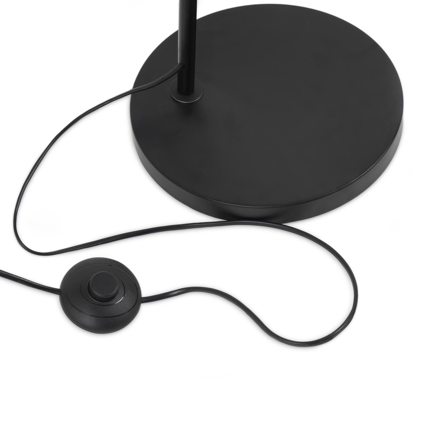 Gerena black floor lamp