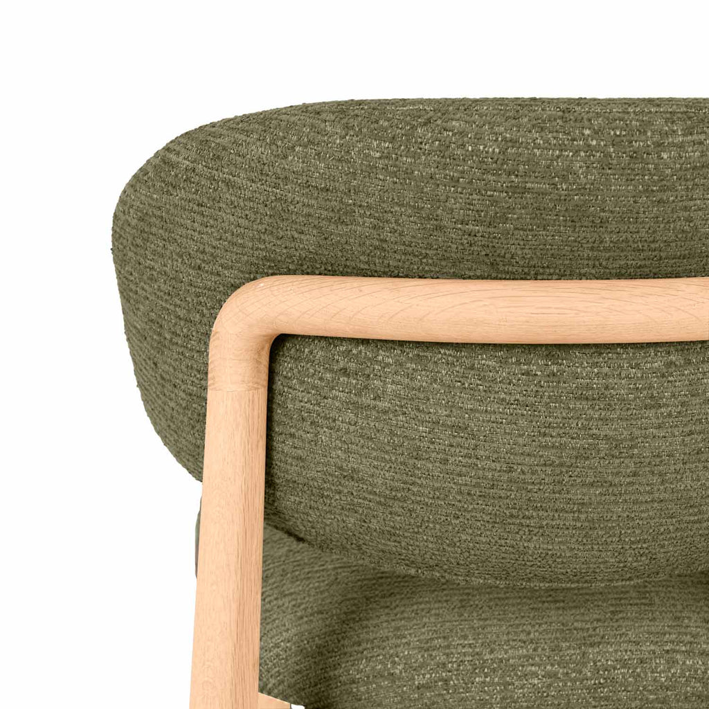 Renzo green stool