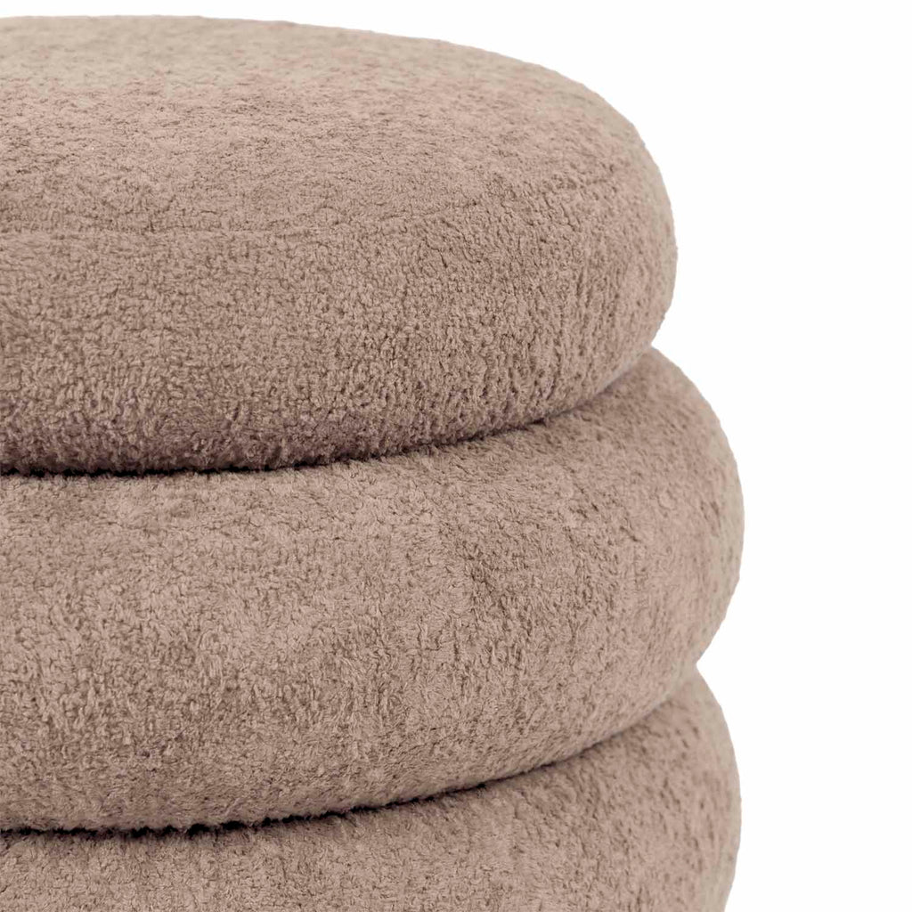 Puff Finn taupe